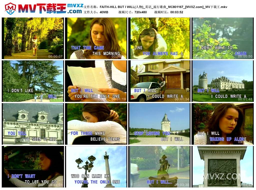 FAITH-HILL BUT I WILL(人物)_英语_流行歌曲_MC801167